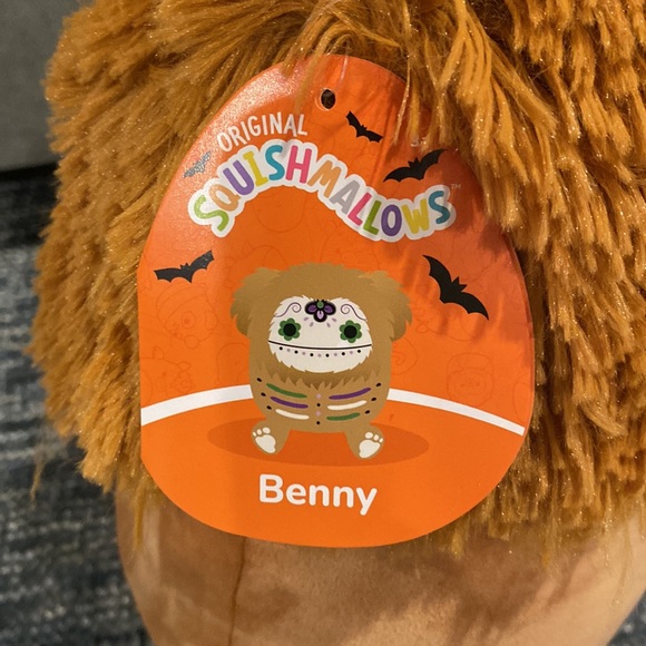 Squishmallow Benny the Bigfoot 12” Day of the Dead DOTD halloween 2022 - Picture 3 of 3